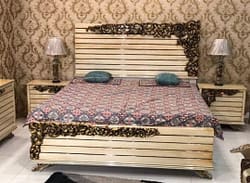 Latest Design Wooden Bed Set
