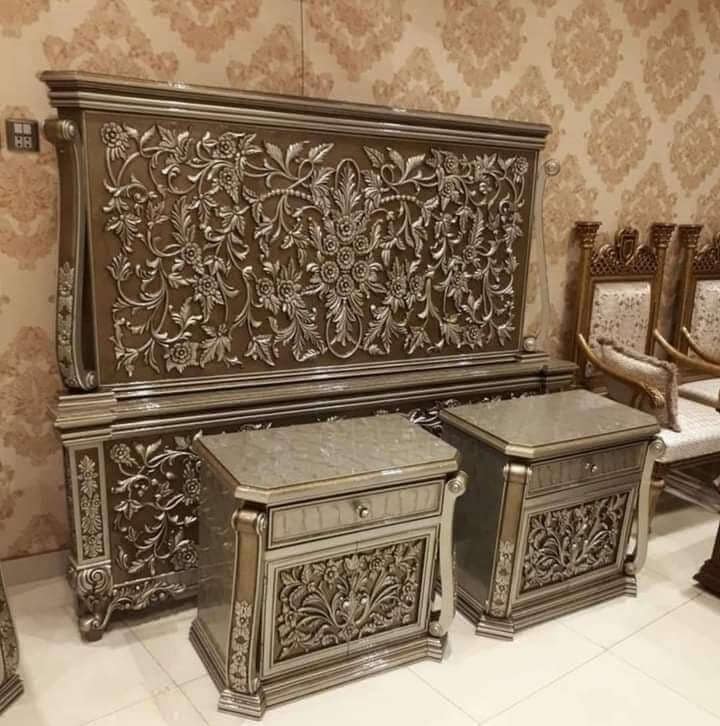 Double Bed Design with Price in Pakistan